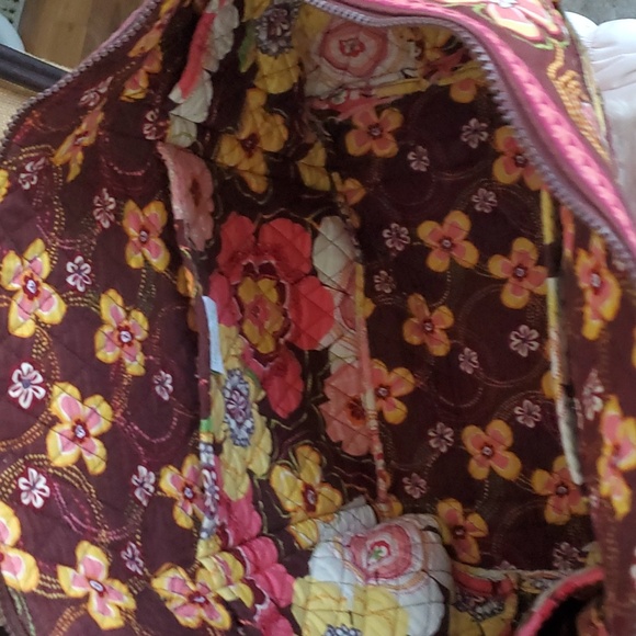 Vera Bradley Large Travel Tote, Buttercup - Picture 5 of 6